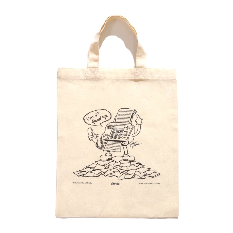 FAXED UP Mini Tote by THA OMEDETAZ