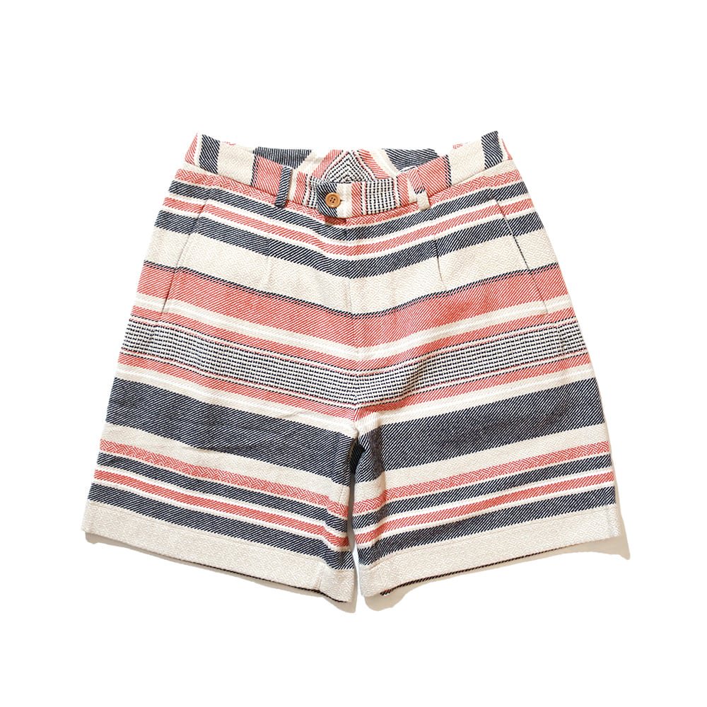 THE NERDYS / Border Pattern Short Pants -MANTECO Fabrics-