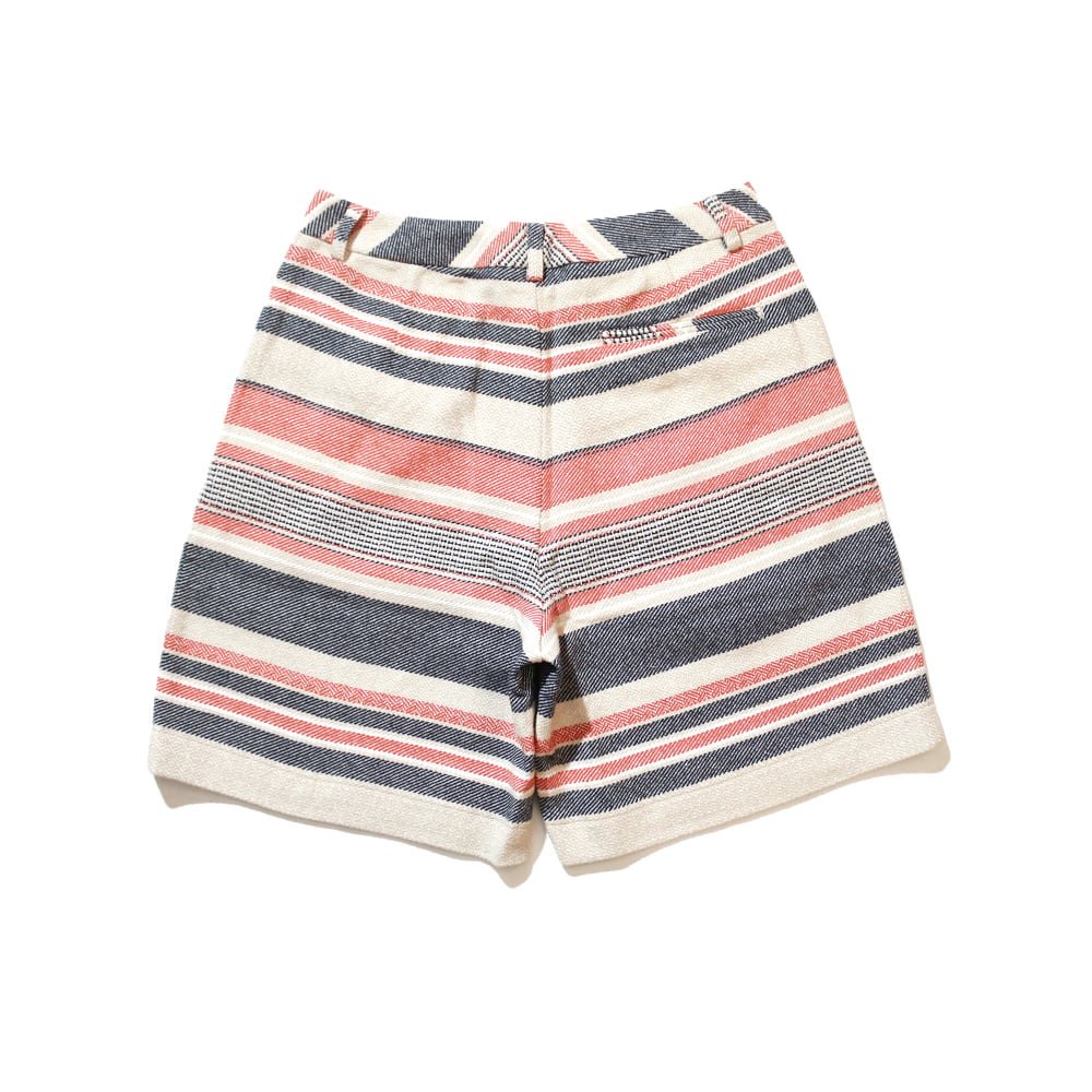 THE NERDYS / Border Pattern Short Pants -MANTECO Fabrics-