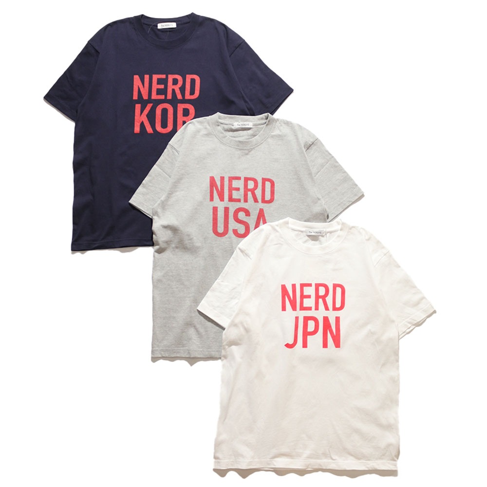 THE NERDYS / NERD NATIONS / NERD T-Shirt [JPN] [USA] [KOR]
