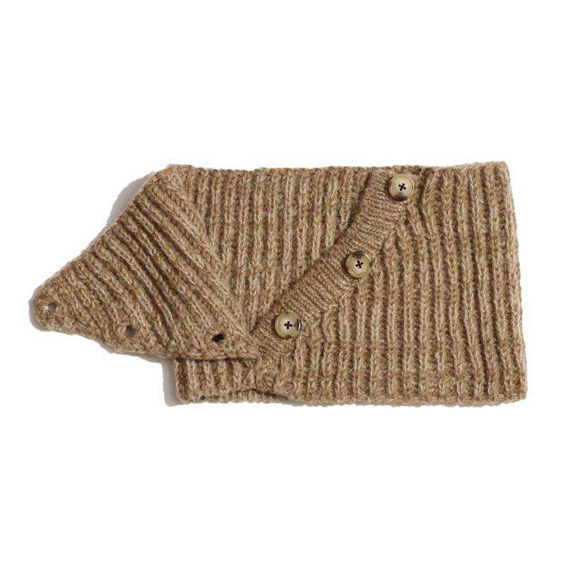 TIME TELL WILL WORKS / Wool Neck Gaiter