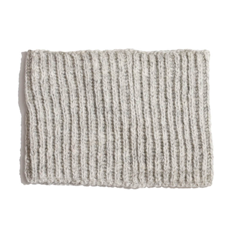 TIME TELL WILL WORKS / Wool Neck Gaiter