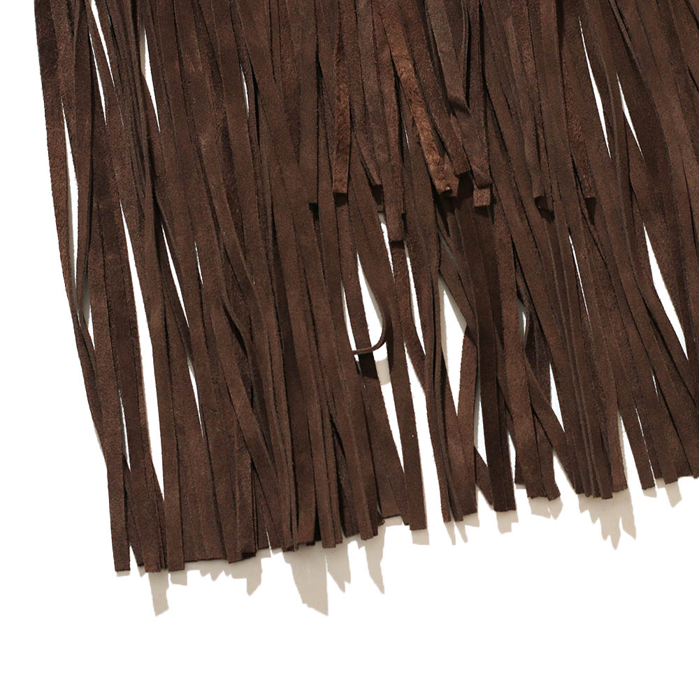 Res Ipsa / Fringed Suede Vest
