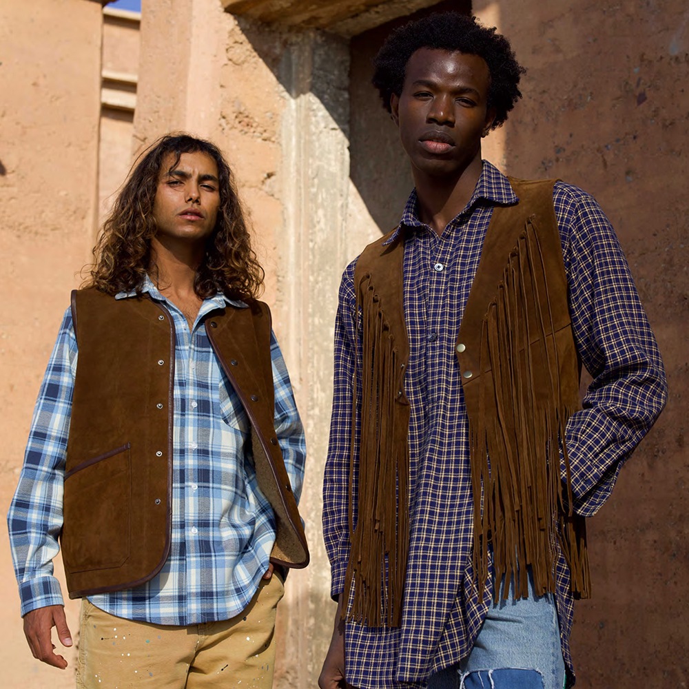Res Ipsa / Fringed Suede Vest