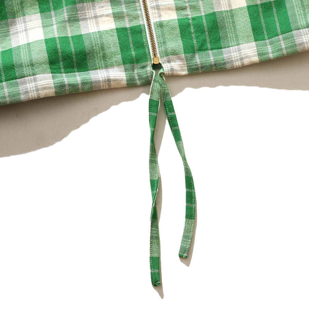 Res Ipsa / Handwoven Plaid Zip Hoodie