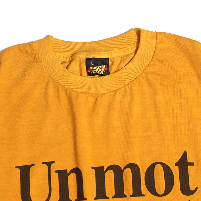 Graphic Tee / Pigment Logo Print T-shirt