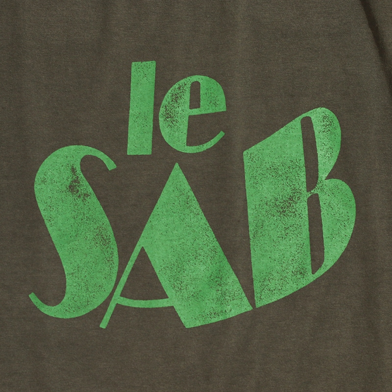 Graphic Tee / Pigment Logo Print T-shirt