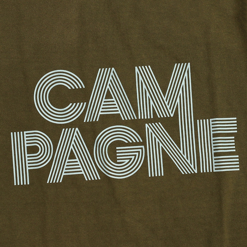 Graphic Tee / Pigment Logo Print T-shirt