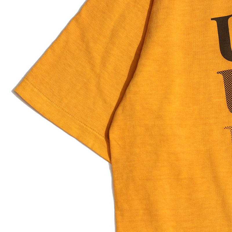 Graphic Tee / Pigment Logo Print T-shirt