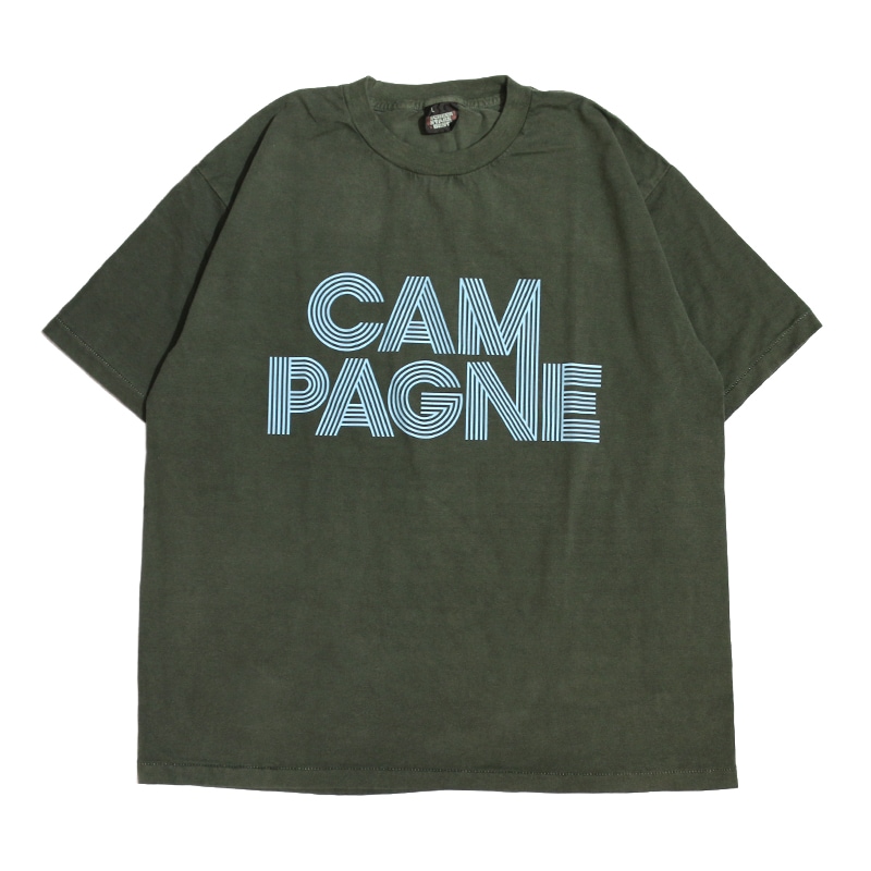 Graphic Tee / Pigment Logo Print T-shirt