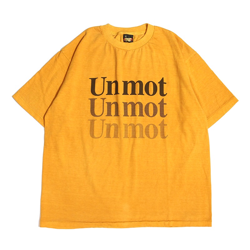 Graphic Tee / Pigment Logo Print T-shirt