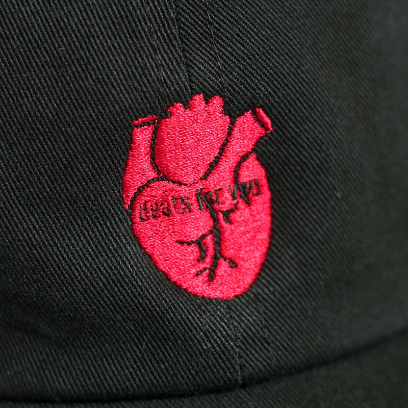 HEART Embroidery Cap 