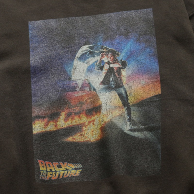 Graphic Item / SCREEN STARS / Back to the Future Pigment Sweat