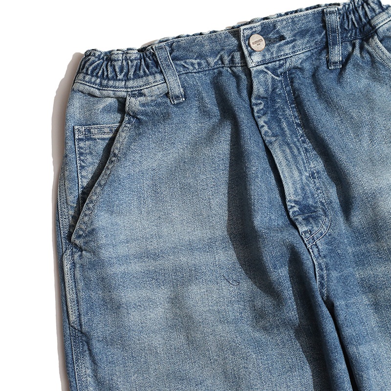 AUTHEN / SILKNIZED DENIM EASY WORK PANTS 