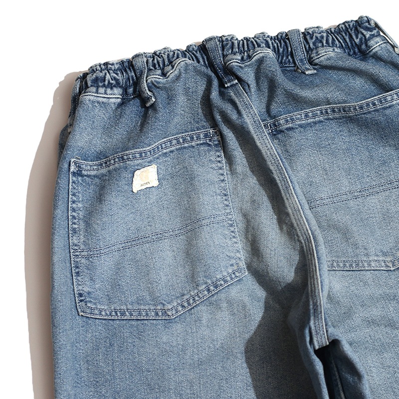 AUTHEN / SILKNIZED DENIM EASY WORK PANTS 