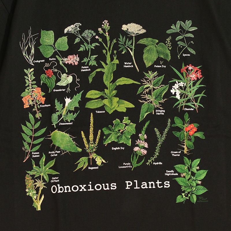 Graphic Tee / OBNOXIOUS PLANTS GUIDE S/S Tee 