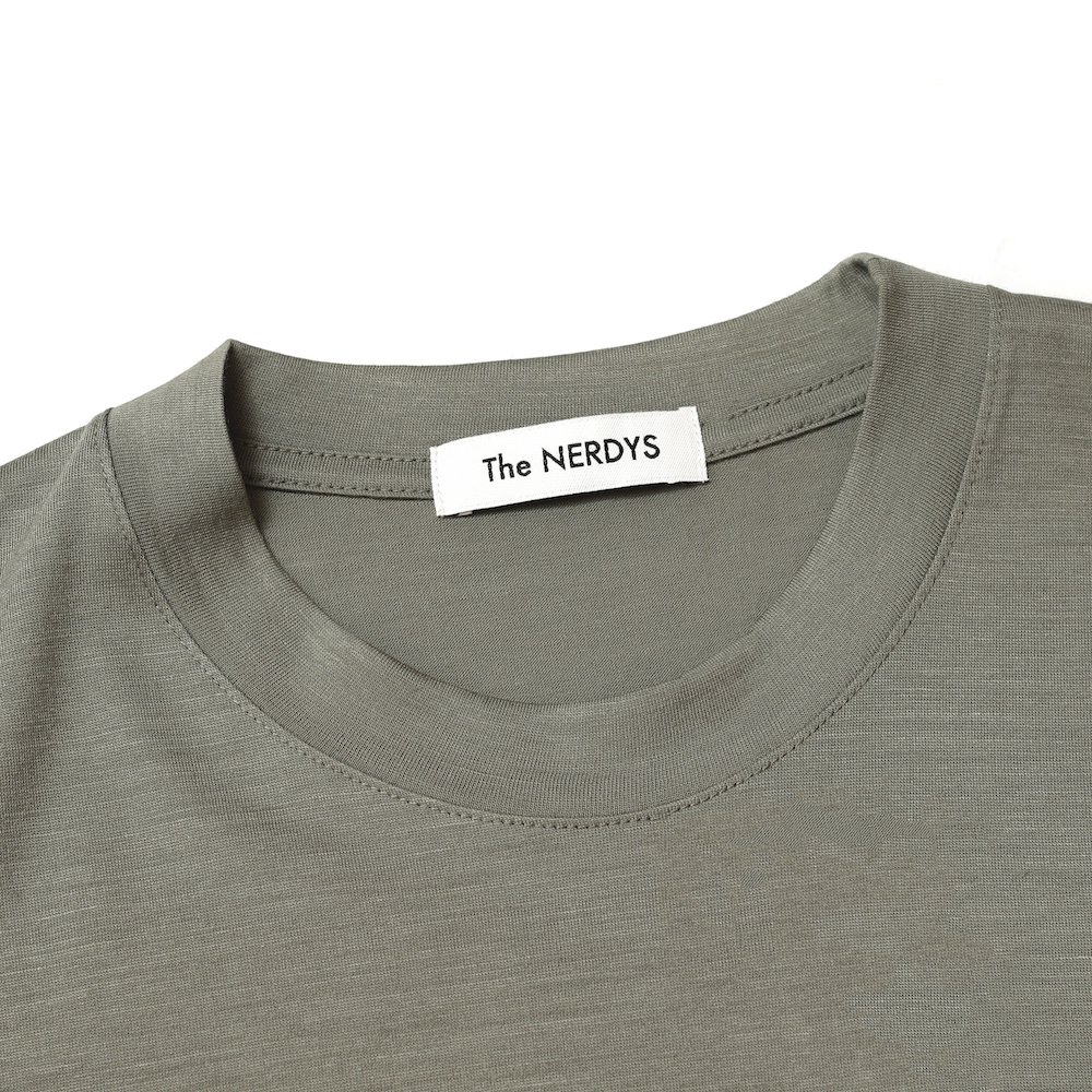 THE NERDYS / Merino Wool Mix PLAIN T-shirt