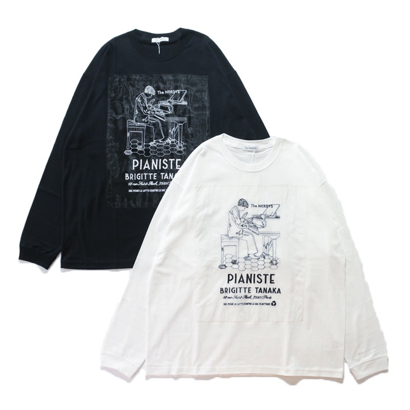 「別注」「THE NERDYS×BRIGITTE TANAKA」ロングスリーブ THE NERDYS（ザ ナーディーズ）の「【別注】＜THE NERDYS×BRIGITTE
