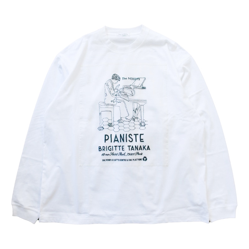 The NERDYS / Brigitte Tanaka×The NERDYS PIANISTE L/S | THE NERDYS