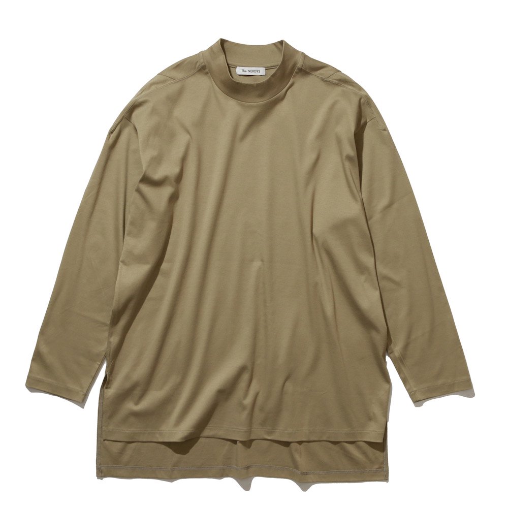 THE NERDYS / Organic Cotton High-Neck Long Sleeve