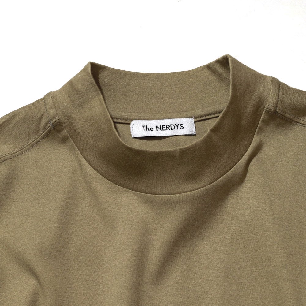 THE NERDYS / Organic Cotton High-Neck Long Sleeve