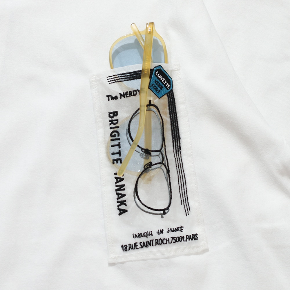 The NERDYS / Brigitte Tanaka×The NERDYS Lunette T-shirt