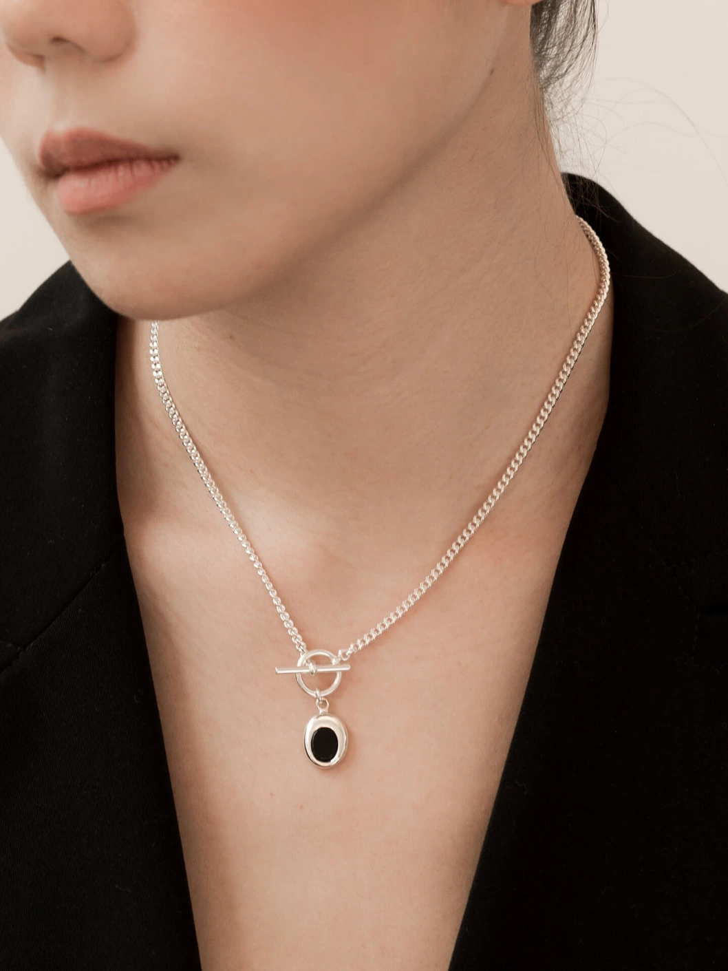 SASAI / Black Mirror Necklace