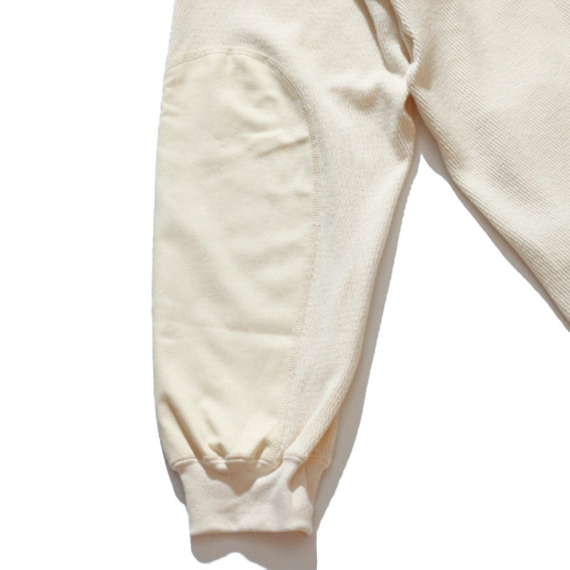 Norbit / Wool cotton waffle Henley neck T-shirts