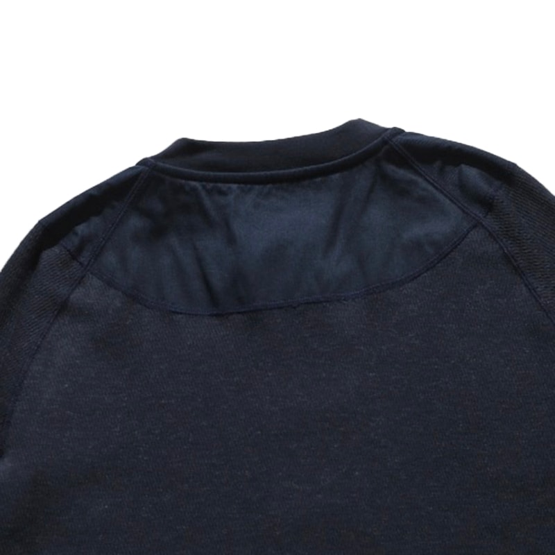Norbit / Wool cotton waffle Henley neck T-shirts
