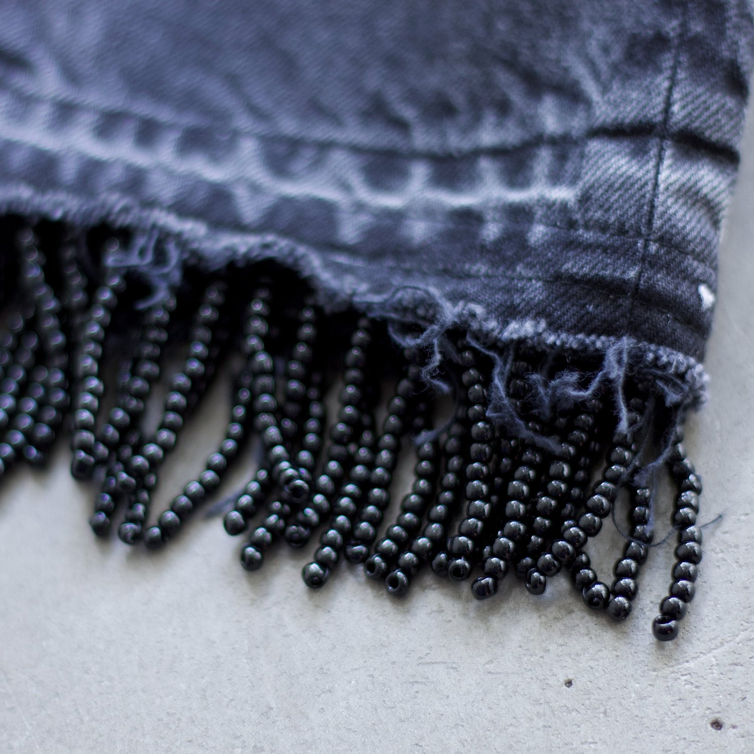 Prega プレガ / FRINGE denim pants フリンジデニムパンツ