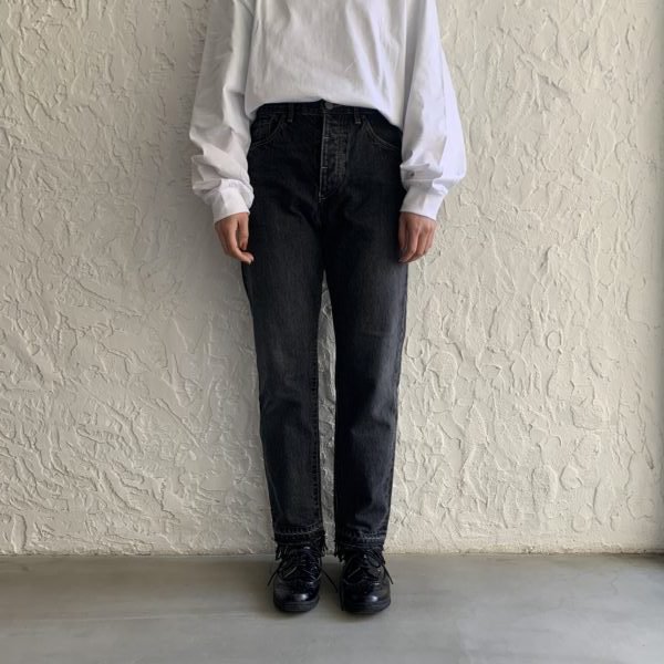 Prega プレガ / FRINGE denim pants フリンジデニムパンツ