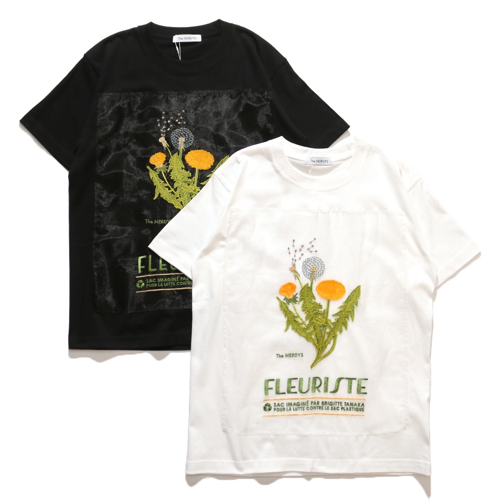 The NERDYS / Brigitte Tanaka×The NERDYS FLEURISTE  T-shirt