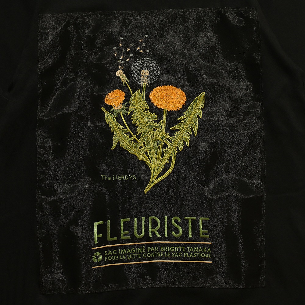 The NERDYS / Brigitte Tanaka×The NERDYS FLEURISTE  T-shirt