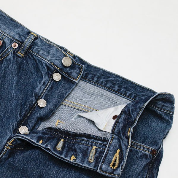 THE NERDYS / SLIT tapered jean pants