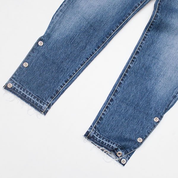 THE NERDYS / SLIT tapered jean pants