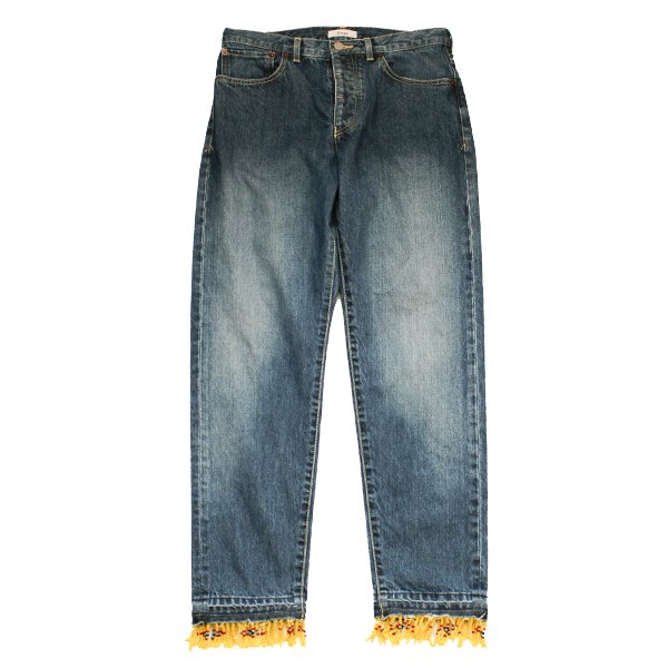 Prega プレガ / FRINGE denim pants フリンジデニムパンツ