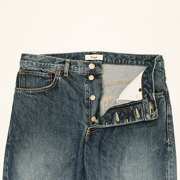 Prega プレガ / FRINGE denim pants フリンジデニムパンツ