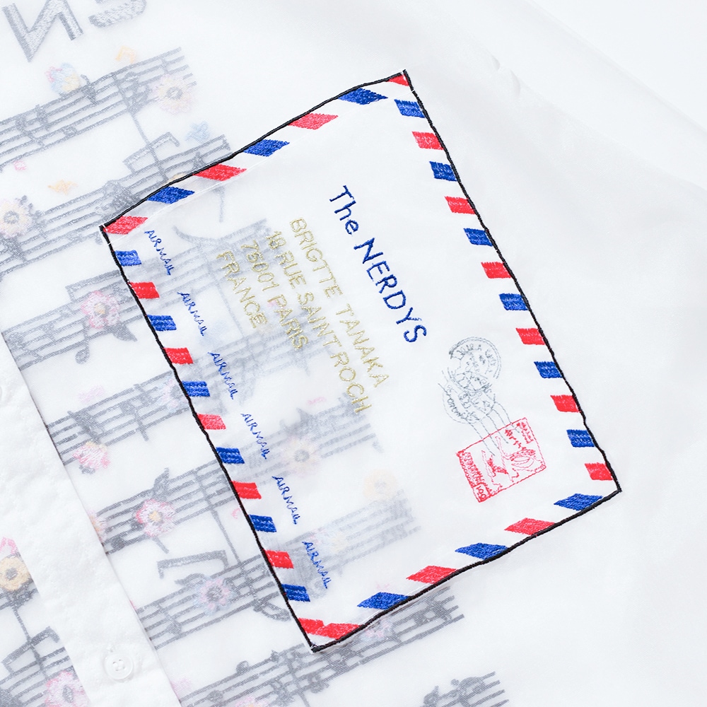 The NERDYS / Brigitte Tanaka×The NERDYS EN MUSIQUE Shirt