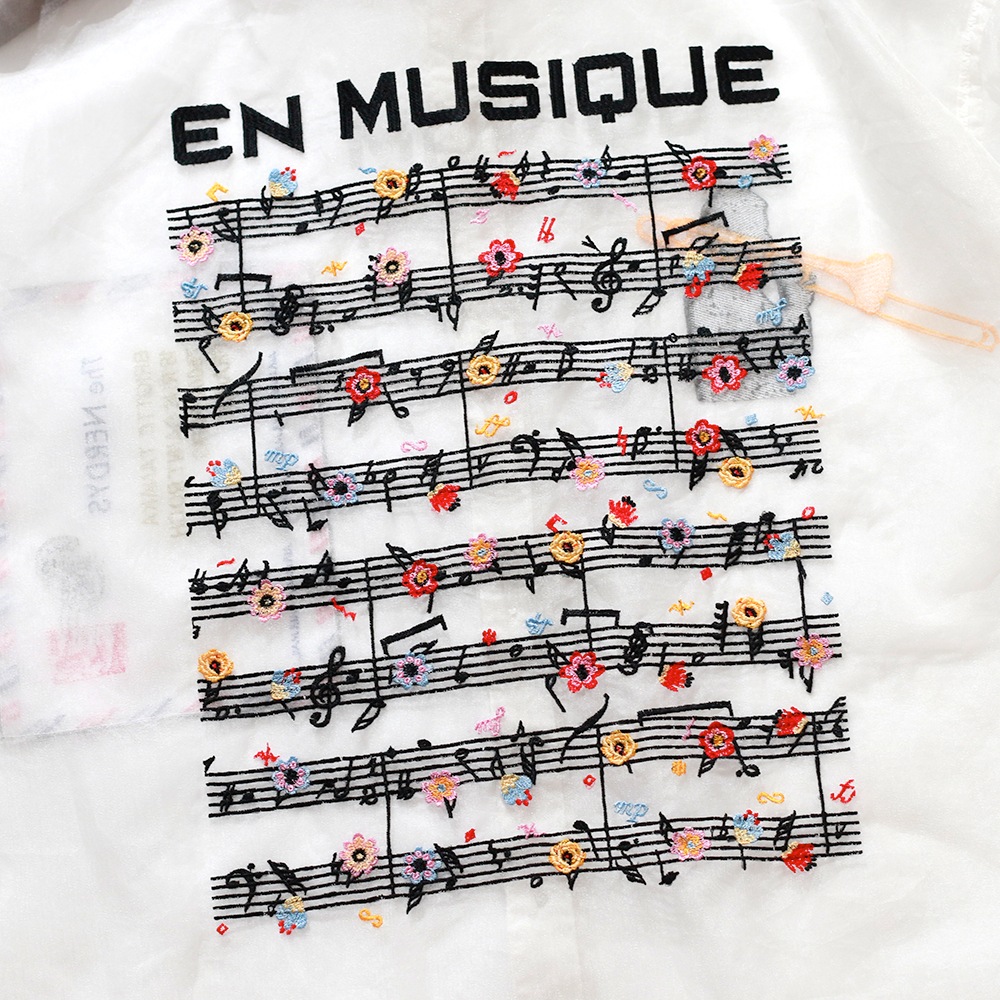 The NERDYS / Brigitte Tanaka×The NERDYS EN MUSIQUE Shirt