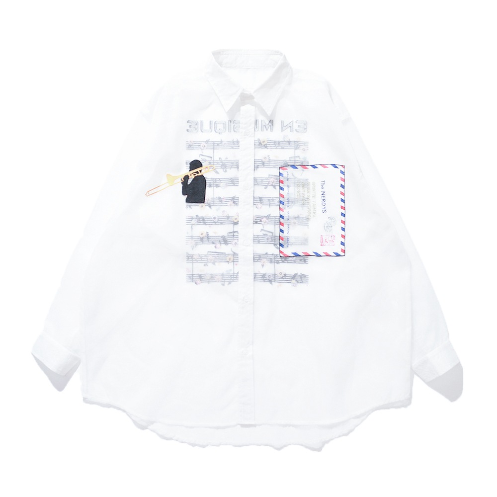 The NERDYS / Brigitte Tanaka×The NERDYS EN MUSIQUE Shirt