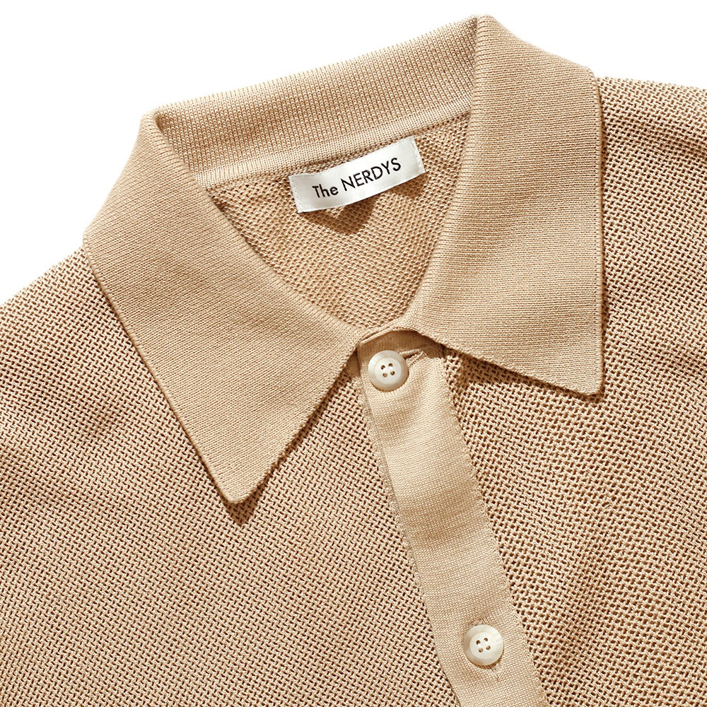 The NERDYS / KNIT EDGE / Shirt Cardigan