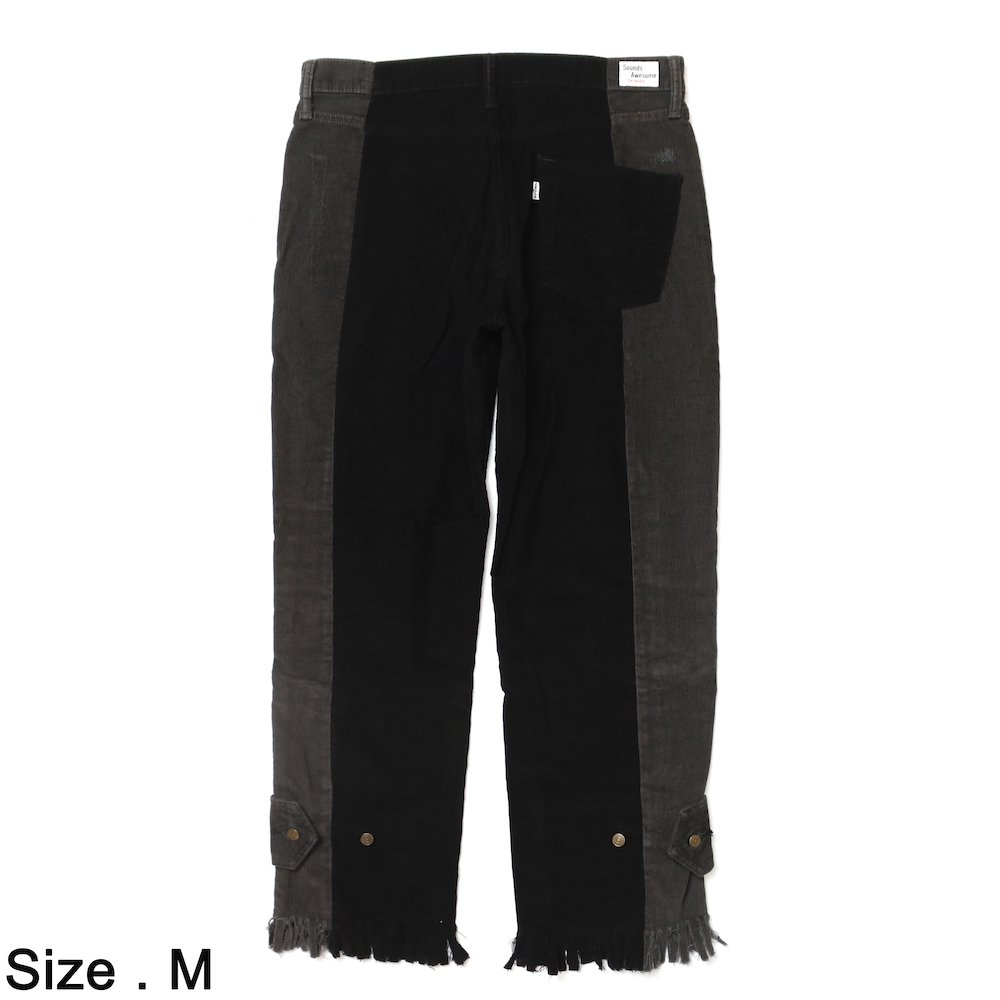SOUNDS AWESOME / REMAKE corduroy pants