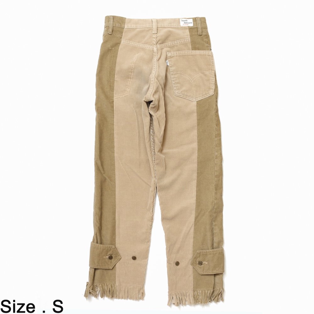 SOUNDS AWESOME / REMAKE corduroy pants