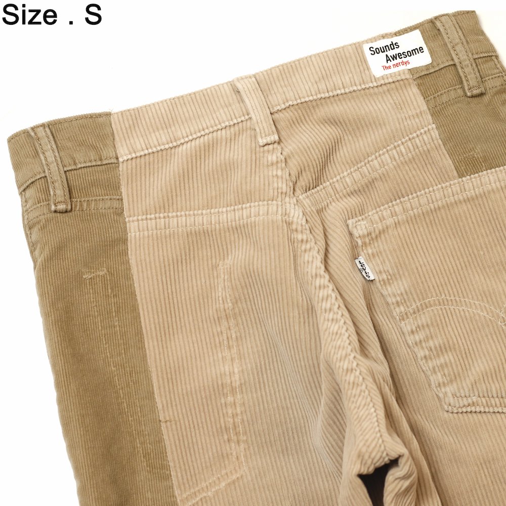 SOUNDS AWESOME / REMAKE corduroy pants