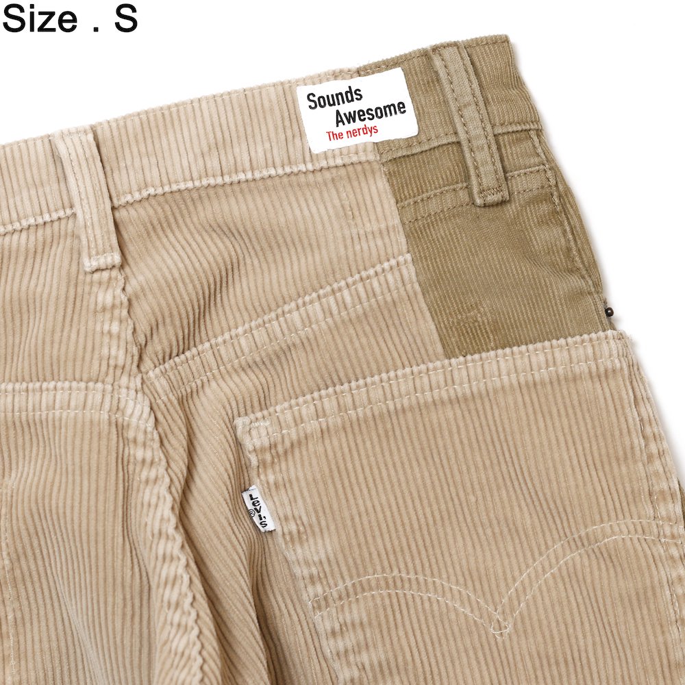 SOUNDS AWESOME / REMAKE corduroy pants
