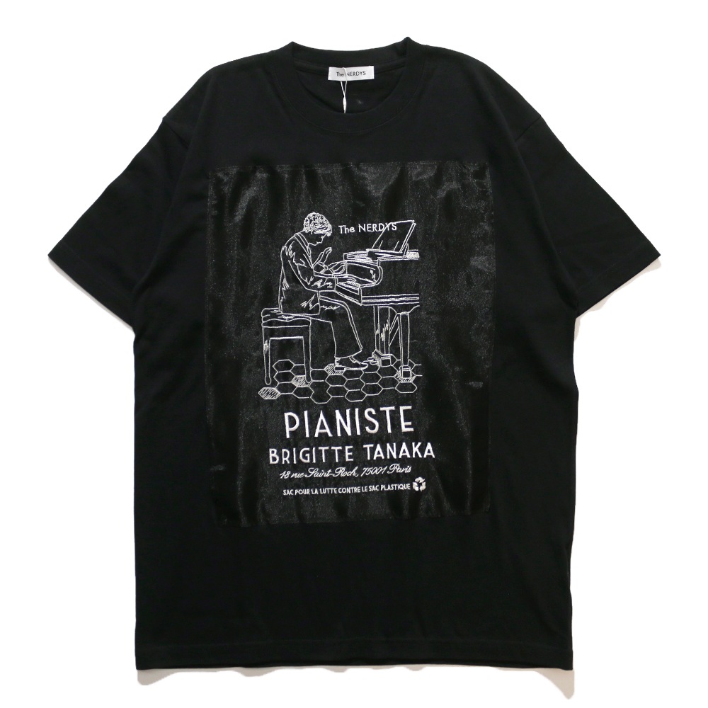 The NERDYS / Brigitte Tanaka×The NERDYS PIANISTE  T-shirt