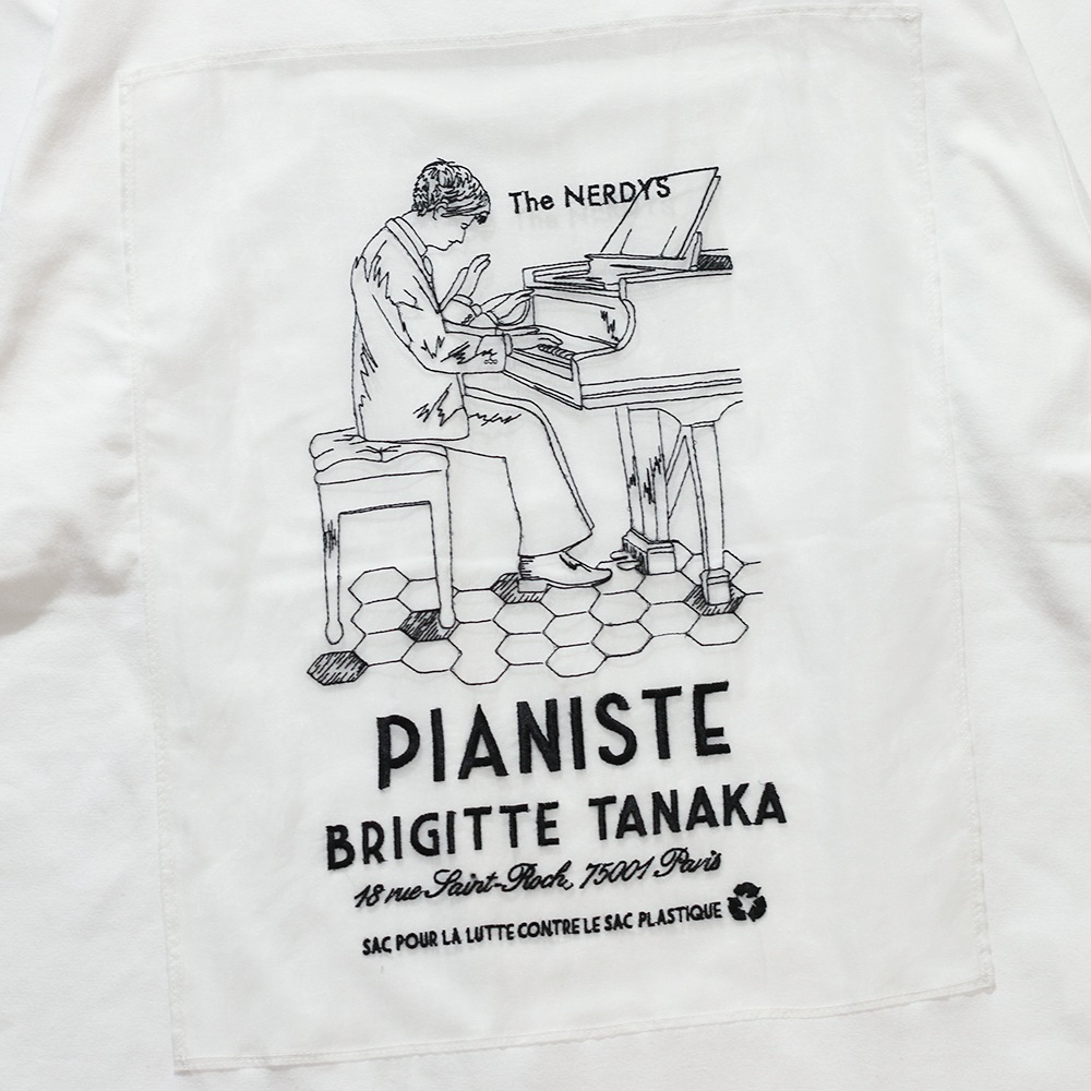 The NERDYS / Brigitte Tanaka×The NERDYS PIANISTE  T-shirt