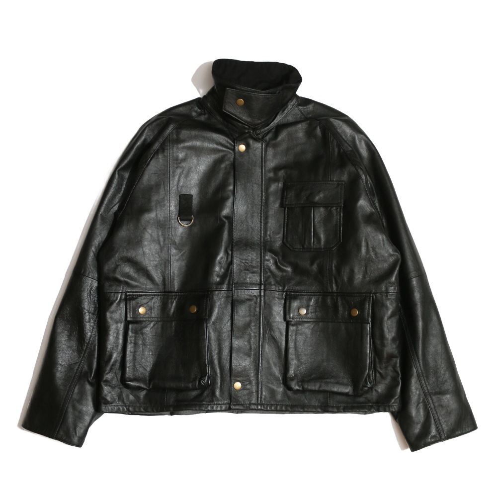 訳あり　YOUSED leather fishing jacket サイズ2 YOUSED / LEATHER FISHING JACKET | YOUSED | BIN