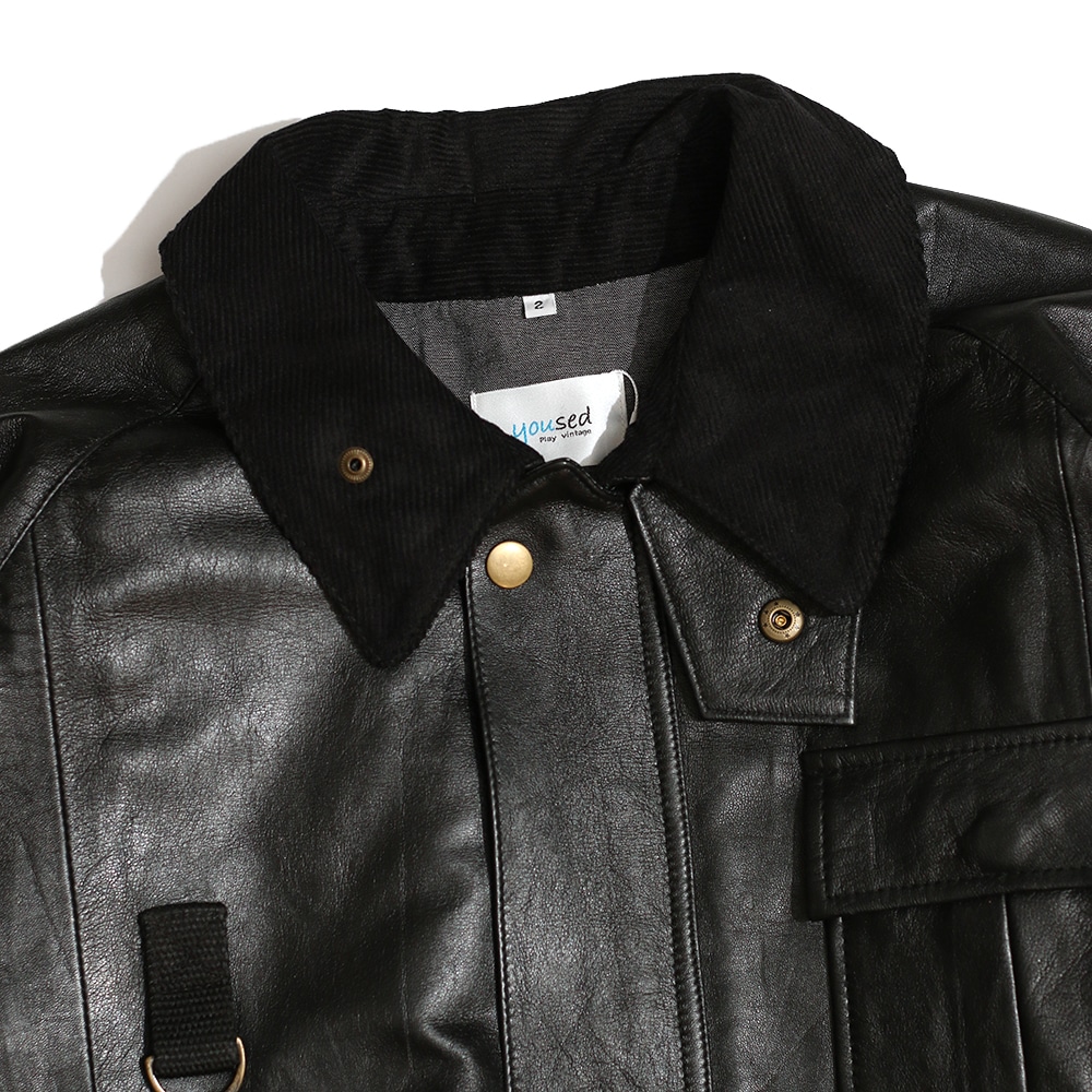 YOUSED / LEATHER FISHING JACKET | YOUSED | BIN