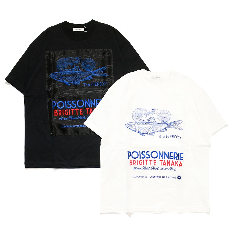 The NERDYS / Brigitte Tanaka×The NERDYS POISSONNERIE T-shirt
